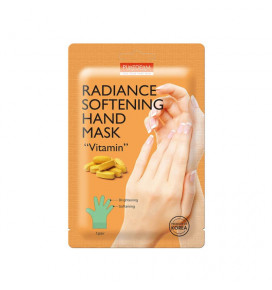 PUREDERM kaukė rankoms minkštinamoji Vitamin, 2x15 g