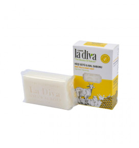 La Diva Natural Soap with Goat Milk and Honey, 100 g