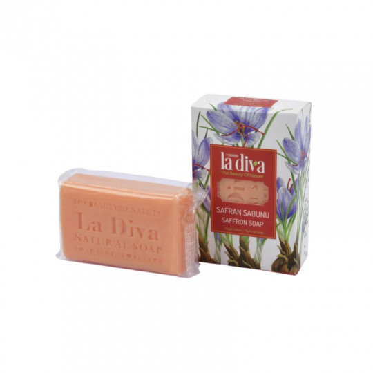 La Diva Natural Soap with Saffron, 100 g