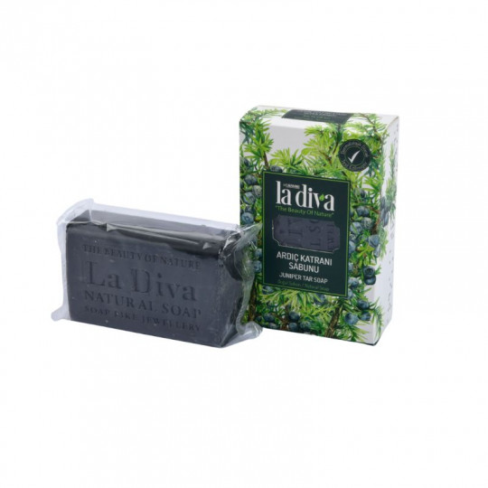 La Diva Natural Soap with Juniper Tar, 100 g