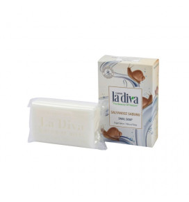 La Diva Natural Soap with Snail Mucin, 100 g