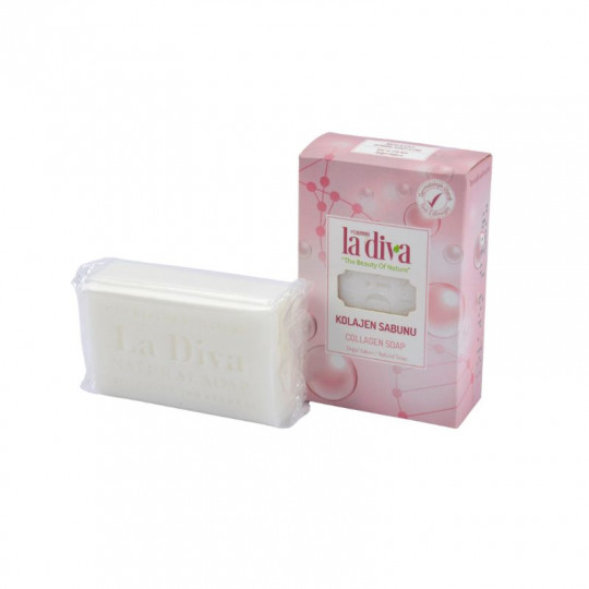 La Diva Natural Soap with Collagen, 100 g