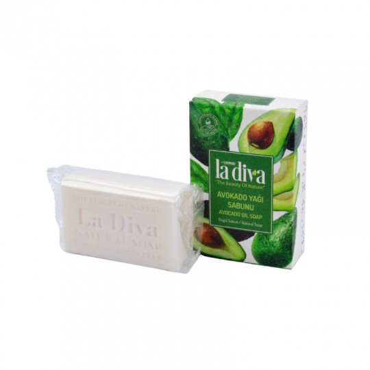 La Diva Natural Soap with Avocado Oil, 100 g