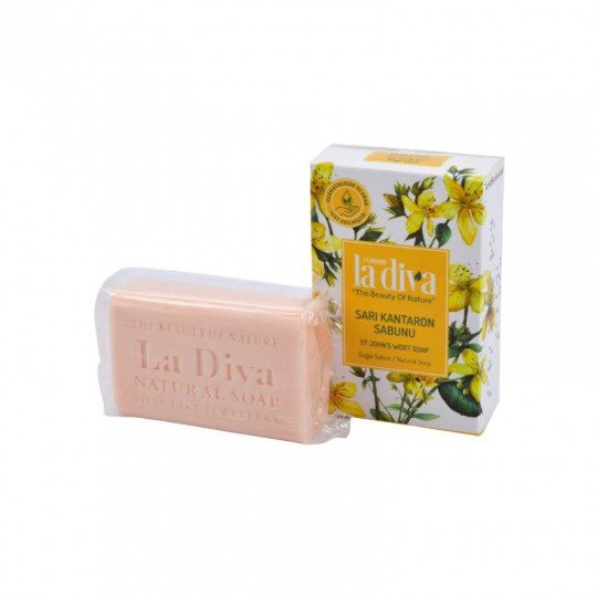 La Diva Natural Soap with St. John’s Wort, 100 g