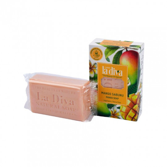 La Diva Natural Soap with Mango, 100 g