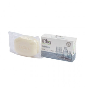 La Diva Natural Soap with Silver Ions, 100 g