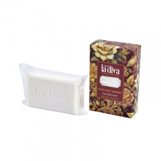 La Diva Natural Soap with Roses, 100 g