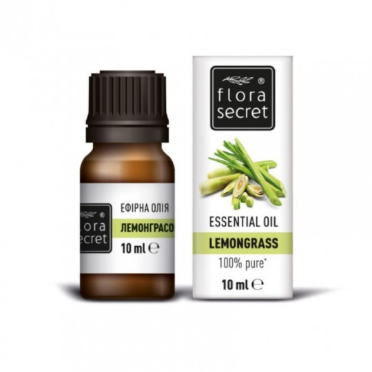 Flora Secret Lemongrass Essential Oil, 10 ml