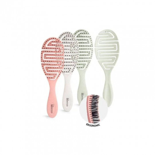 IDC INSTITUTE natural fiber brush, round