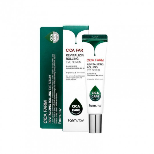 FARMSTAY refreshing eye serum ball Cica Farm, 25 ml