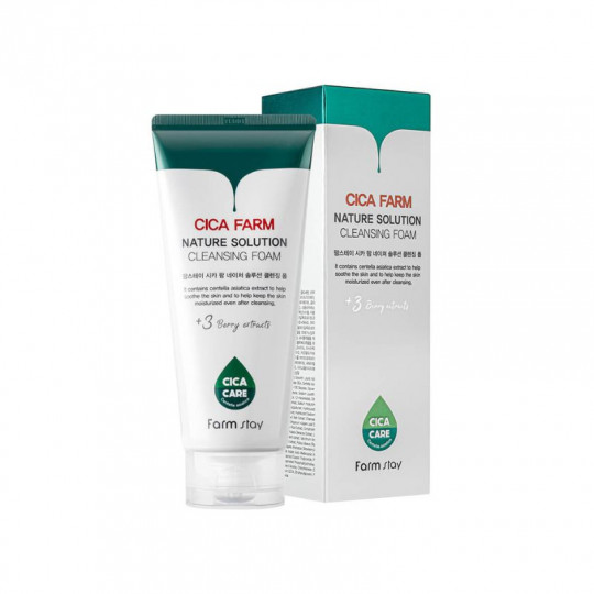 FARMSTAY cleansing foam Cica Farm, 180 ml