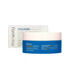 FARMSTAY hidrogeliniai paakių padeliai su kolagenu Collagen, 60 vnt.