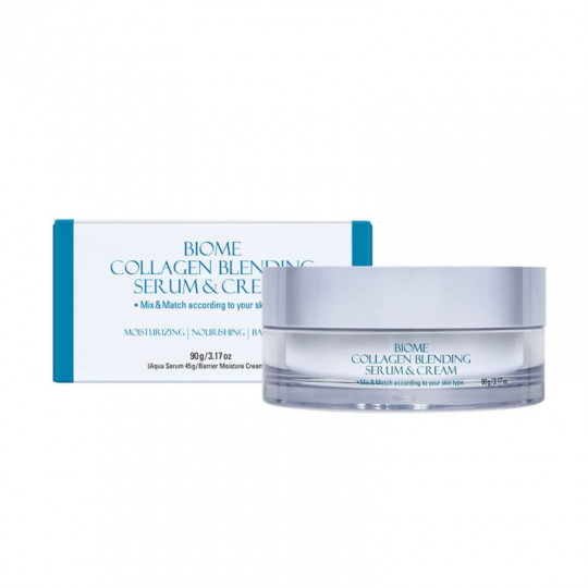 PRRETI face cream and serum 2in1 Biome Collagen, 2 x 45 g