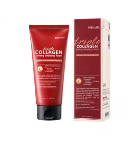 BERGAMO valomosios putos veidui stangrinamosios Triple Collagen, 120 ml