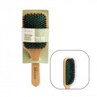 IDC INSTITUTE plaukų šepetys stačiakampio formos, dvigubi šereliai