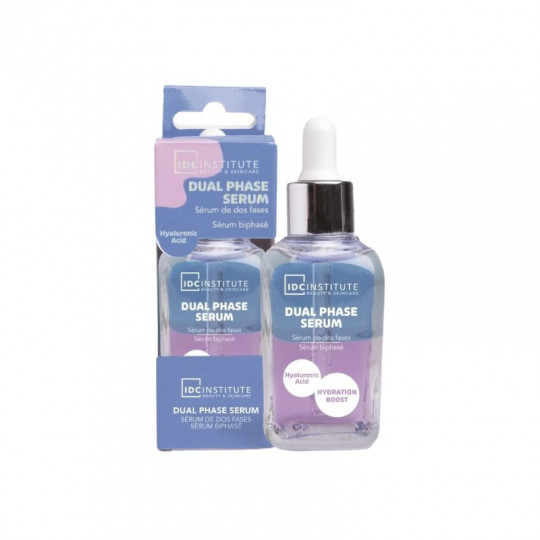 IDC INSTITUTE serumas veidui dvifazis su hialurono rūgštimi, 30 ml
