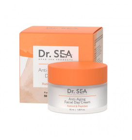 DR. SEA kremas veidui dieninis Retinolis ir peptidai, 50 ml