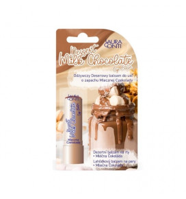 Laura Conti desertinis lūpų balzamas Pieniškas šokoladas 4,8 g