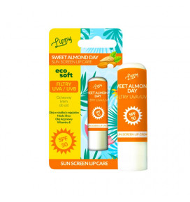 ECO SOFT lip balm with SPF50 protection with coconuts, 4.8 g