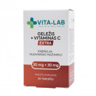 VITA-LAB Iron 30 mg + Vitamin C 30 mg, 30 tablets