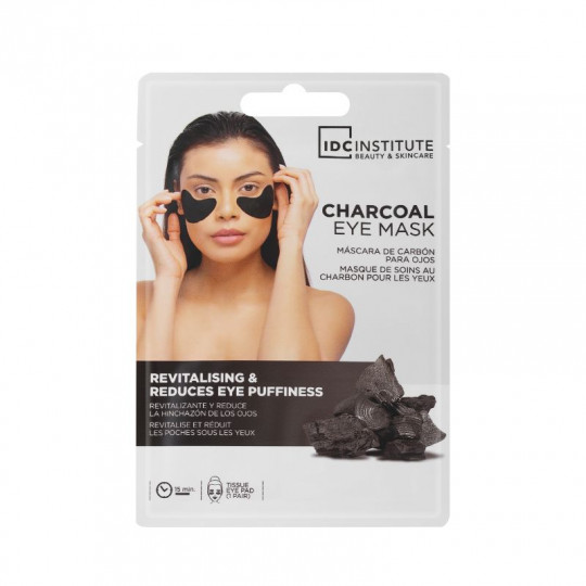 IDC INSTITUTE lakštinė paakių kaukė Charcoal, 8 g