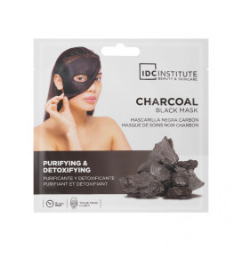 IDC INSTITUTE lakštinė veido kaukė Charcoal, 22 g