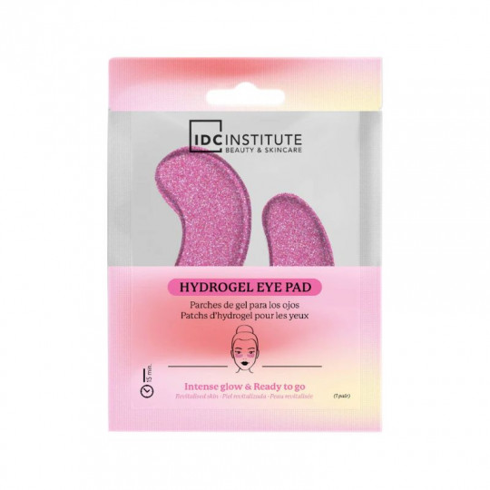 IDC INSTITUTE GLITTER EYE PADS PINK