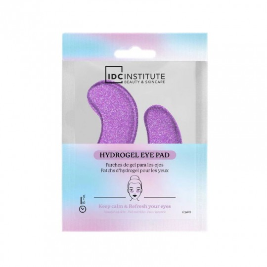 IDC INSTITUTE GLITTER EYE PADS PURPLE