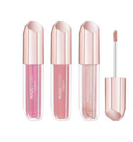 MAGIC STUDIO lūpų blizgis Rose Quartz, 5,5 ml (3 spalvos)