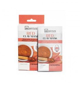 IDC INSTITUTE EXFOLIATING CLAY MASK RED 3 UNITS