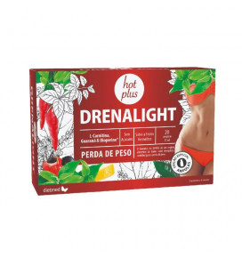 DRENALIGHT 20 buteliukų po 15 ml Lieknėjimui (kolamedžių, kininių arbatmedžių, gvaraninių paulinijų, kavamedžių, vienagraižių va