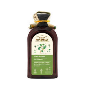 GREEN PHARMACY balzamas-kondicionierius Beržo pumpurai ir ricinos aliejus, 300 ml