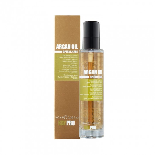 KAYPRO Argan Oil priemonė maitinamoji sausiems, be gyvybingumo plaukams, 100 ml
