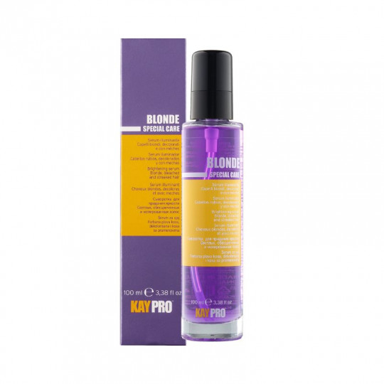 KAYPRO Blonde Brightening serum with sapphire for blonde, bleached hair, 10