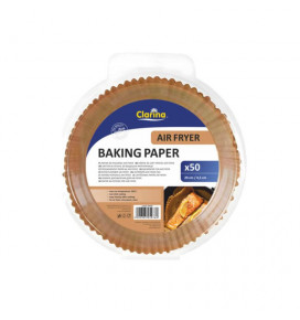 Clarina Popierinės kepimo formelės, apvalios, 200x45mm, 50 vnt.