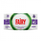 FAIRY universalios paviršių valymo drėgnos servetėlės levandų aromato, 100 vnt.
