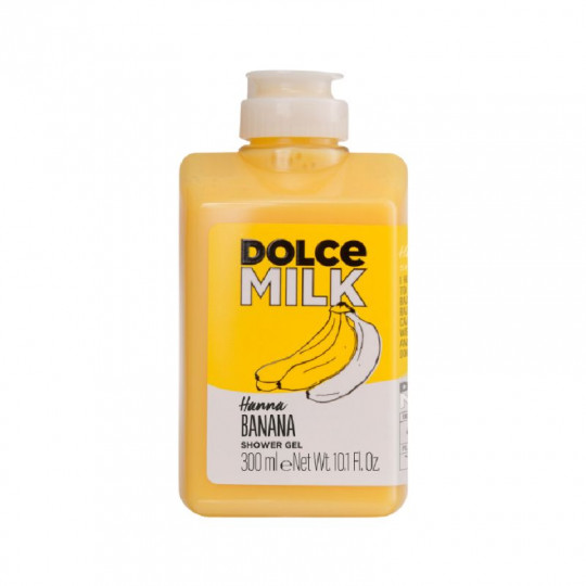Dolce Milk shower gel Hanna Banana, 300 ml