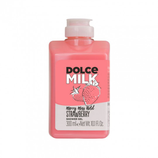 DOLCE MILK dušo gelis Merry Miss Wild Strawberry, 300 ml