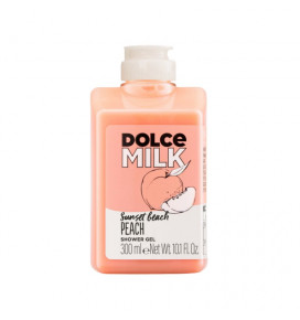 Dolce Milk shower gel Sunset Beach Peach, 300 ml