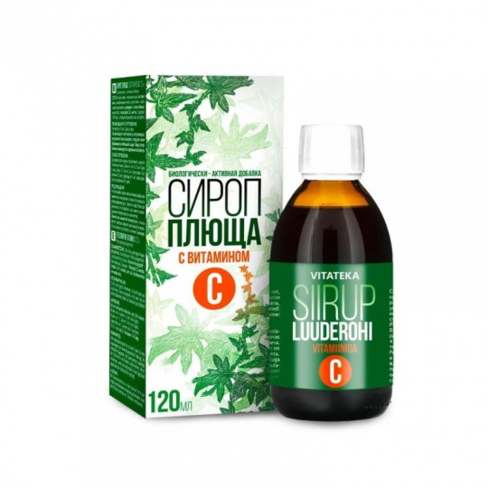 VITATEKA Ivy syrup with vitamin C 120 ml