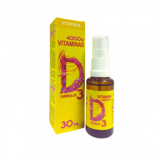 VITATEKA Vitamino D3 purškalas, 30 ml