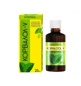 VITATEKA maisto papildas Korvalolis, 25 ml