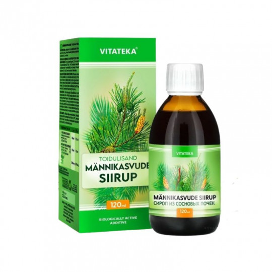 VITATEKA Pušų pumpurų sirupas, 120 ml