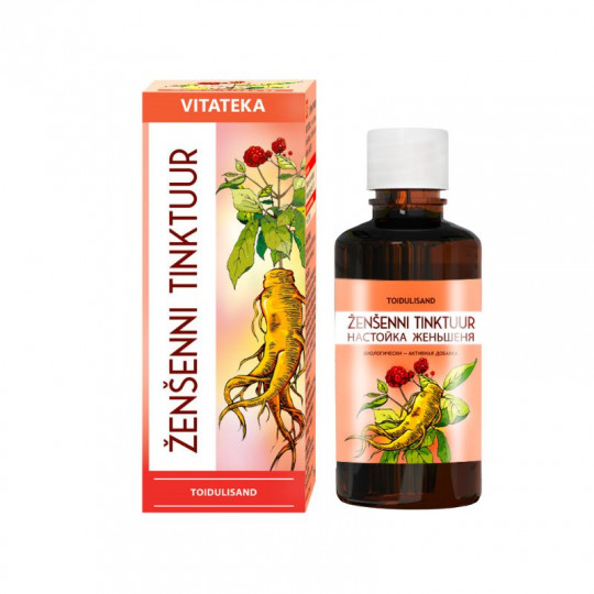 VITATEKA Ženšenio tinktūra 25 ml