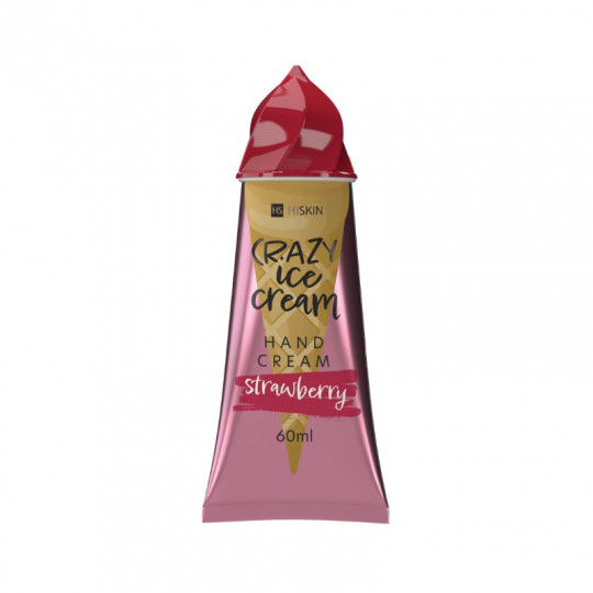 Hiskin hand cream strawberry, 60 ml