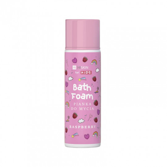 HISKIN KIDS vonios putos kūnui avietės (purškiamos), 200 ml