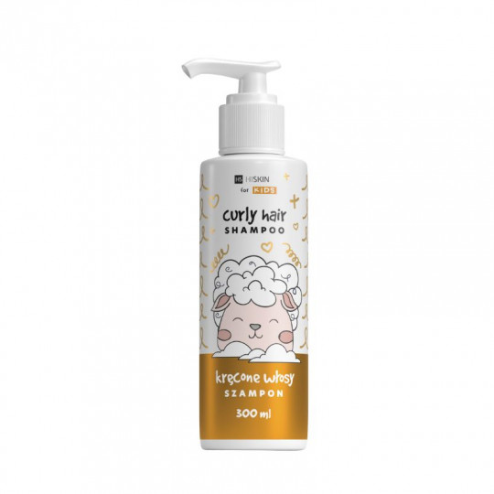 HISKIN KIDS šampūnas garbanotiems plaukams 300 ml