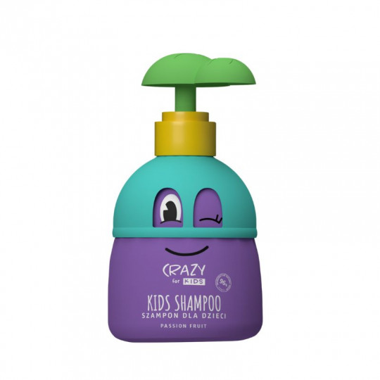 HISKIN CRAZY FOR KIDS plaukų šampūnas pasiflorai, 300 ml