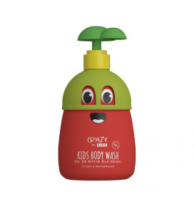 HISKIN Crazy for Kids dušo gelis Lychee Watermelon, 500 ml