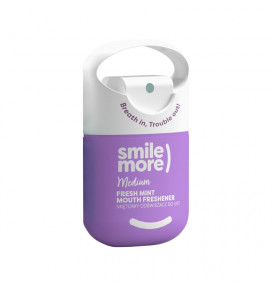HISKIN SMILE MORE vidutinio gaivumo mėta, 20 ml